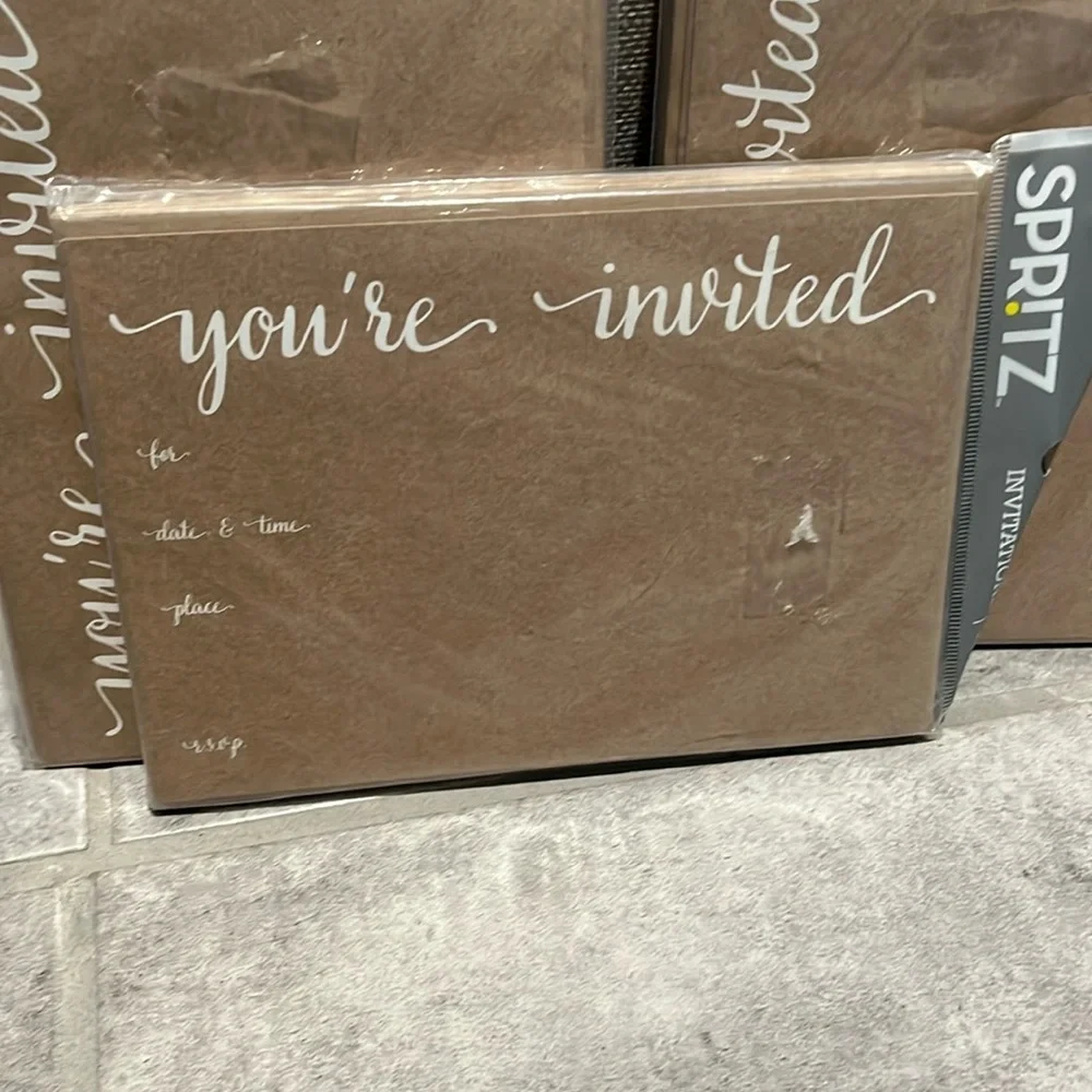 NWT 3 Packs of 10 Invitations with Envelpes